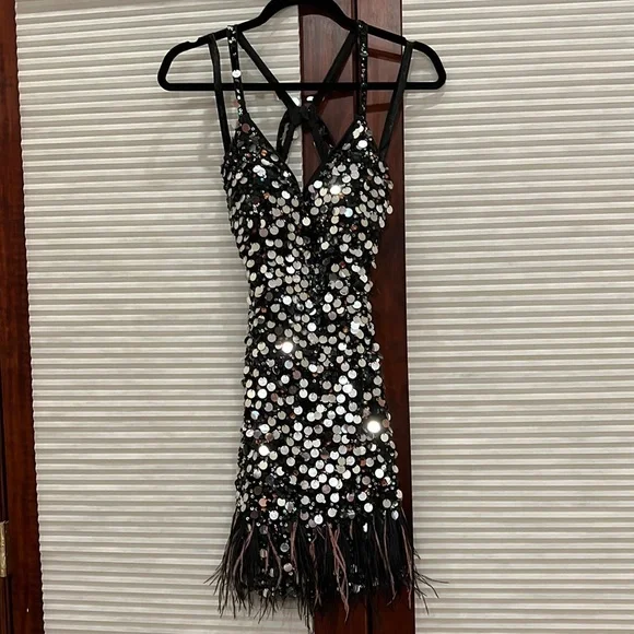 Mac Duggal | Dresses | Mac Duggal Couture Sequin Cocktail Dress | Poshmark